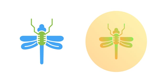 Dragonfly Vector Icon