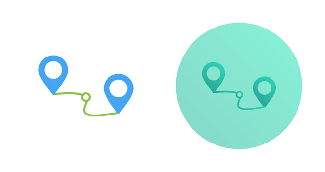 Route Vector Icon