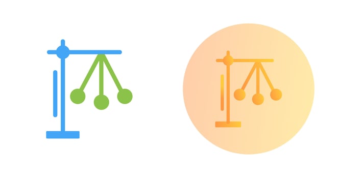 Pendulum Vector Icon
