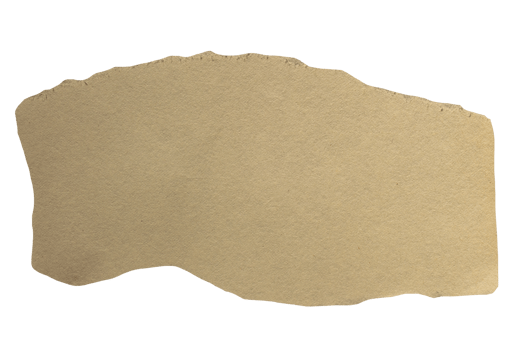 Torn paper piece on transparent background. Ripped paper label png. png