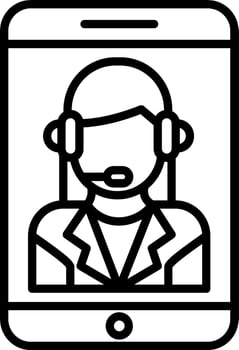 Customer Service Agent Vector Icon