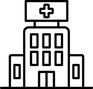 Health Clinic Vector Icon