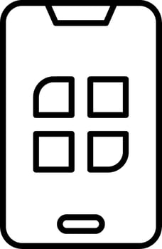 Mobile App Vector Icon