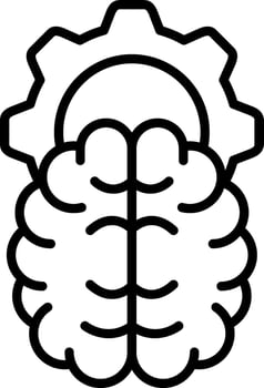 Machine Learning Vector Icon