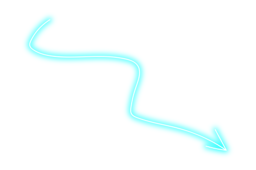 Neon arrow symbol png