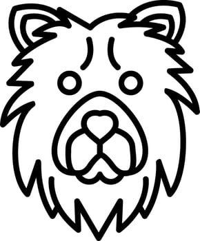 Chow Chow Vector Icon