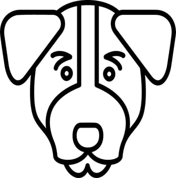 Jack Russell Terrier Vector Icon