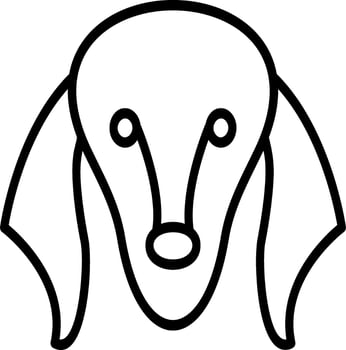 Saluki Vector Icon