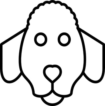 Poodle Vector Icon