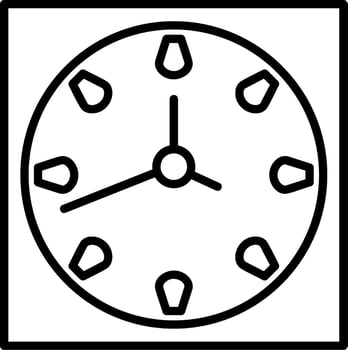 Clock Vector Icon