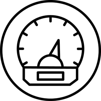 Speedometer Vector Icon
