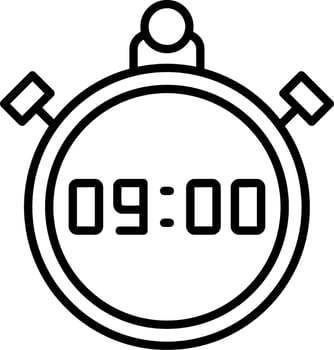 Stopwatch Vector Icon
