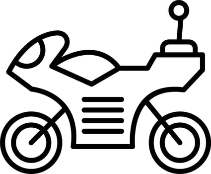 Motorbike Vector Icon