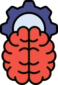 Machine Learning Vector Icon