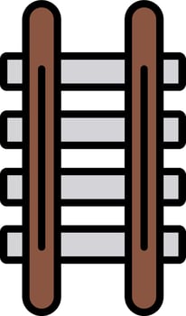Railroad Vector Icon