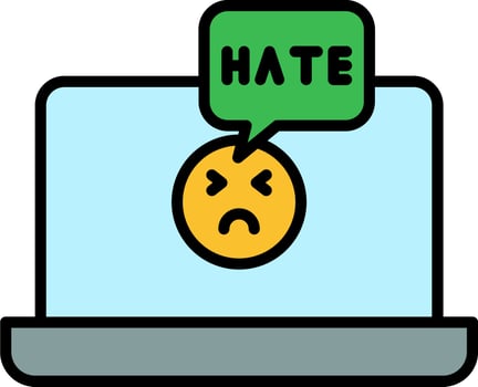 Hate Vector Icon