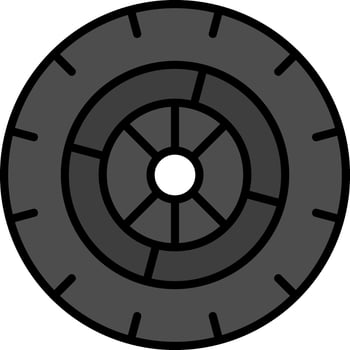 Wheel Vector Icon