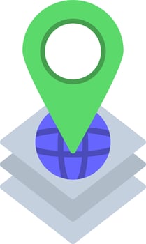 Geographical Vector Icon
