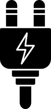 Plug Vector Icon Design