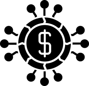 Digital Money Vector Icon