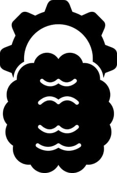 Machine Learning Vector Icon