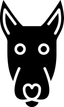 Bull Terrier Vector Icon