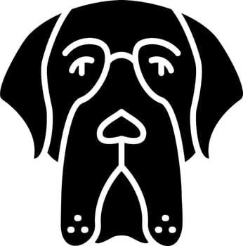 Saint Bernard Vector Icon