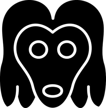 Afghan Hound Vector Icon