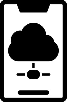 Cloud Data Vector Icon