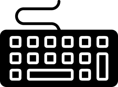Keyboard Vector Icon