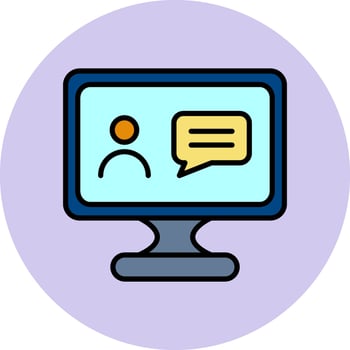 Online Education Vector Icon