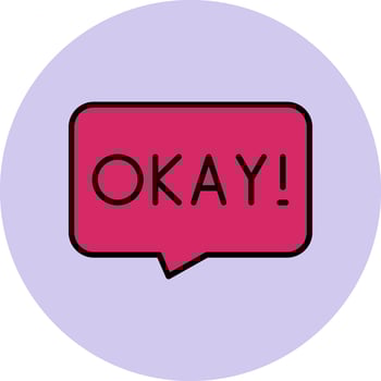 Okay Vector Icon