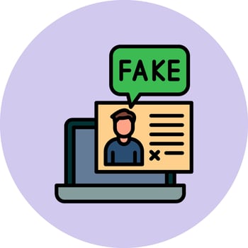 Fake Vector Icon