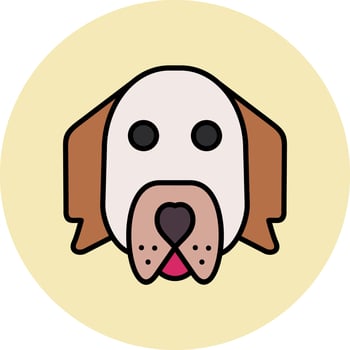 English Cocker Vector Icon