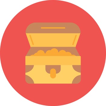 Treasure Chest Vector Icon
