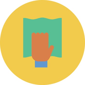 Cleaning Cloth Vector Icon