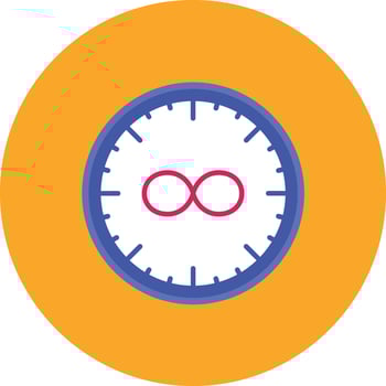 Time Loop Vector Icon