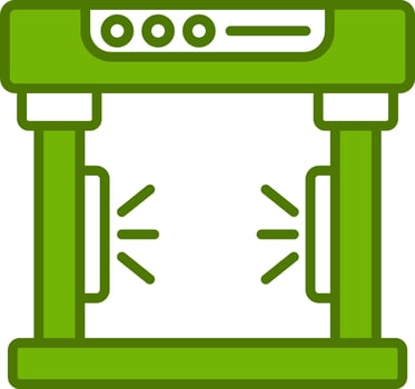 Metal Detector Vector Icon