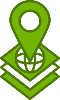 Geographical Vector Icon