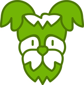 Yorkshire Terrier Vector Icon
