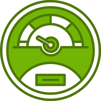 Speedometer Vector Icon