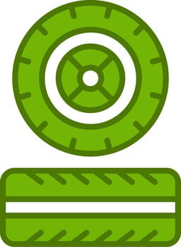 Tires Vector Icon