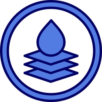 Water Resistant Vector Icon