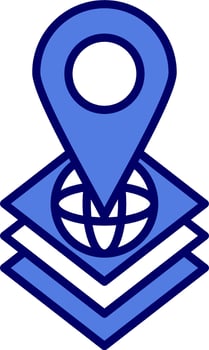 Geographical Vector Icon