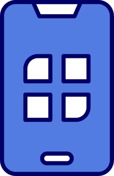 Mobile App Vector Icon