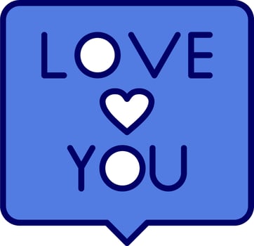 Love You Vector Icon