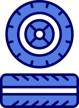 Tires Vector Icon