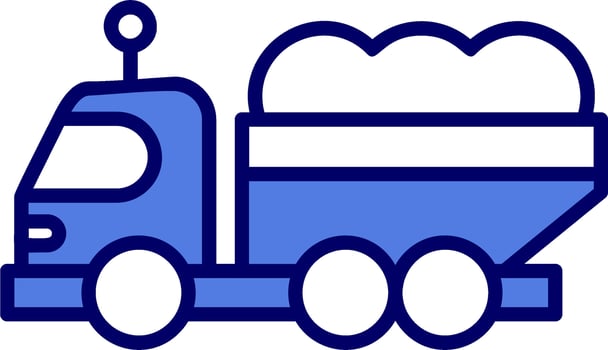 Dump Truck Vector Icon