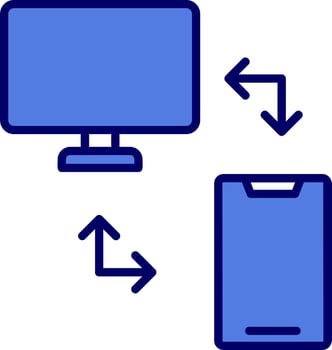 File Transfer Vector Icon