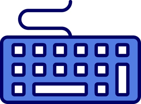 Keyboard Vector Icon